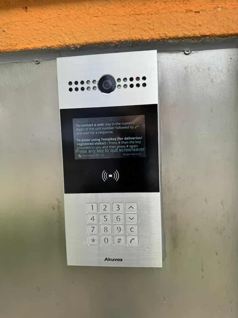 Mergui Mansions Intercom Installation