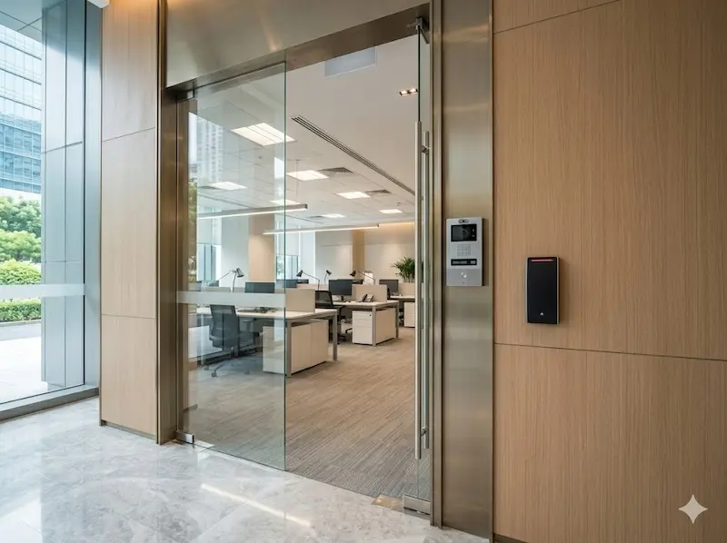 Office door access control and card reader Singapore