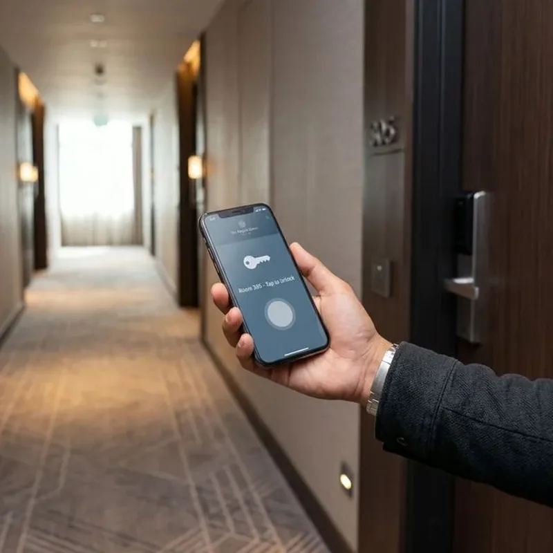 Hotel zone control and mobile key access Singapore