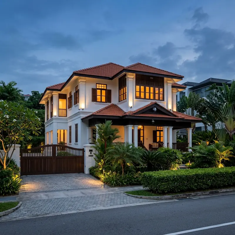 Landed home security systems Singapore