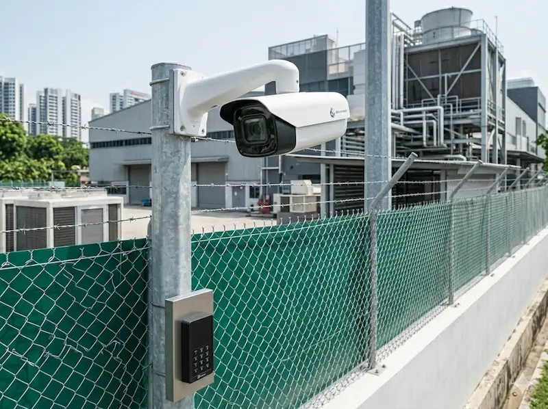 Industrial facility perimeter security Singapore