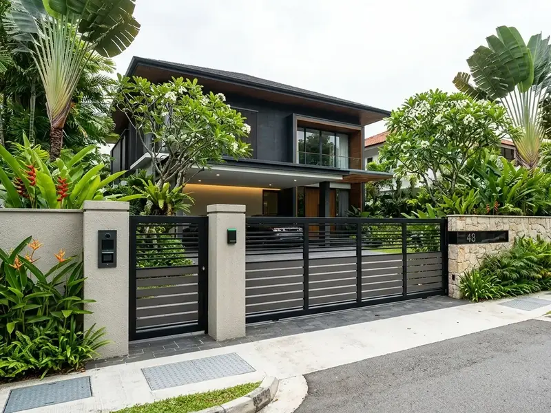 Landed home security system Singapore