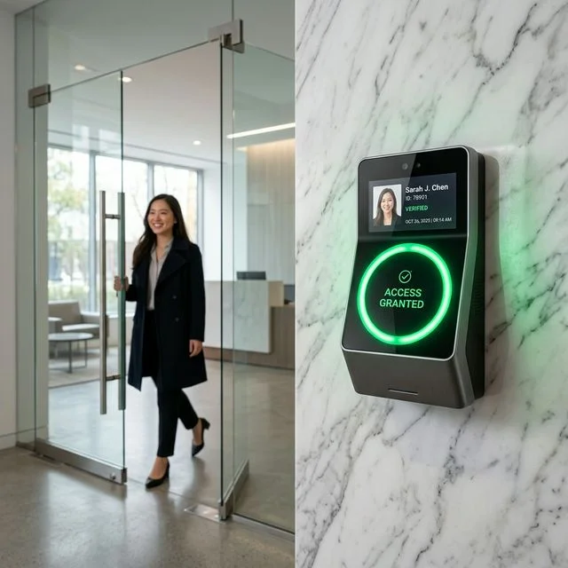 Pedestrian verification and intercom Singapore
