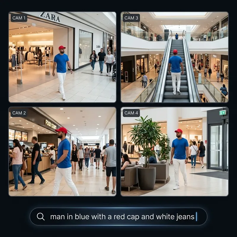Smart CCTV footage search Singapore