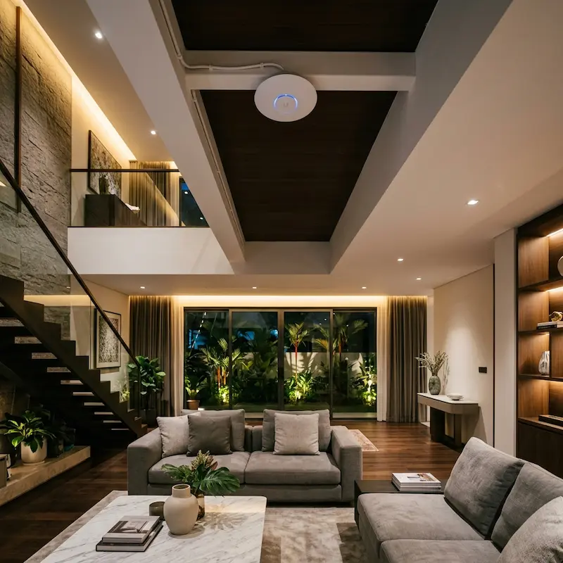 Home network WiFi coverage planning for Singapore landed property